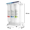 Purificador de Agua por Osmosis Inversa 5 Etapas