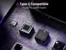 DOCKCASE SSD portátil de bolsillo de 1 TB