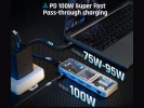 DOCKCASE Explorer Edition: Hub USB-C inteligente 10 en 1 Plateado brillante