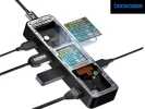 Dockcase Explorer Edition: Hub USB-C inteligente 6 en 1 Negro mate