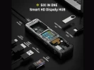 Dockcase Explorer Edition: Hub USB-C inteligente 6 en 1 Negro mate